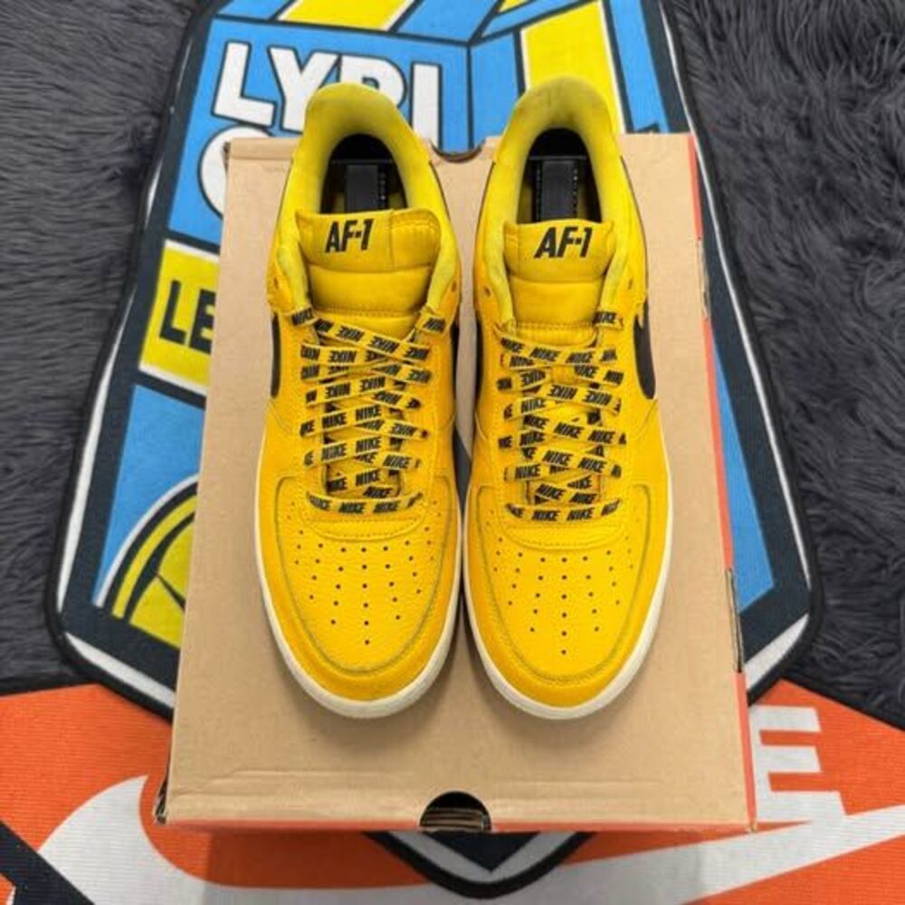 Nike Air Force 1 Yellow & Black Size 8M